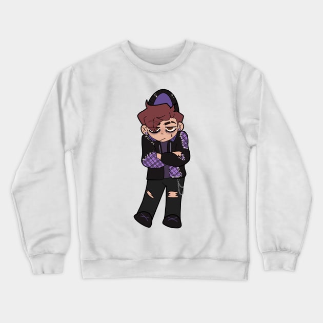 Dangling Virgil Anxiety Sanders Crewneck Sweatshirt by madiwohl